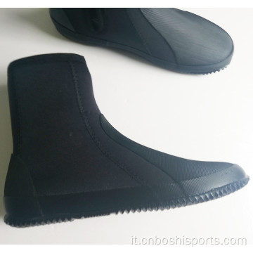 Scarpe da spiaggia per immersioni in neoprene in vendita calda